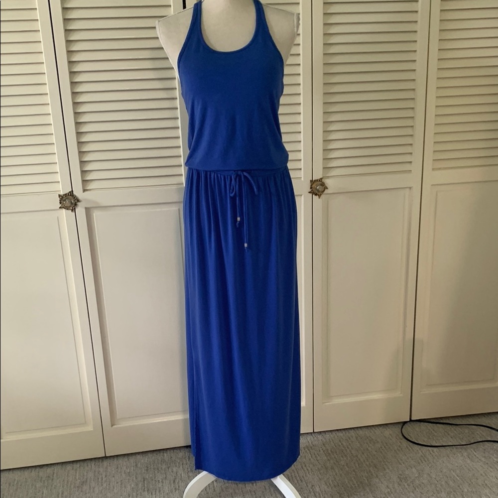 Athleta Blue Halter Neck  Sundress